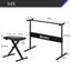 Adjustable Keyboard Stand Folding Piano Stool Seat Chair Set Carousel 4