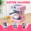 Kids Coffee Machine Maker Simulation Toy Set Carousel 5