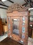 Antique Dutch Colonial Solid Teak Balinese Kitchen Pantry Cabinet Carousel 6