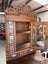 Antique Dutch Colonial Solid Teak Balinese Kitchen Pantry Cabinet Carousel 3