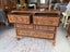 Mid Century Solid Decorative Heavily Carved Teak Chest of Drawers Carousel 2