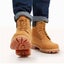Timberland Mens 6 Inch Premium Waterproof Boot - Wheat Nubuck Carousel 5