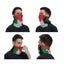 Neck Gaiter - Palestinian Flag/Keffeyeh Carousel 1