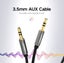 UGREEN 5m, 3.5mm, AUX Cable, Audio Cable, Black (Straight) Carousel 11