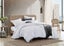 Californian King Duvet Cover - Set - Braddon White - PRIVATE COLLECTION Carousel 1
