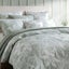 King Duvet Cover Set - Platinum Grace Sage Carousel 2
