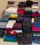 Massive bulk lot of high quality fabric (>140!) silk, merino, ponte, lace, linen Carousel 1