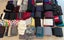 Massive bulk lot of high quality fabric (>140!) silk, merino, ponte, lace, linen Carousel 2