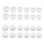 12Pairs/ 24Pcs 4.5Mm Silicone Earbud Cushion Replacement Headphone Headset Tip C Carousel 4