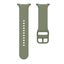Samsung Galaxy Watch 8 Silicone Sport Band with Flat Stitch Design [Olive Green] Carousel 5
