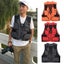 Outdoor Fishing Waistcoat Sleeveless Mesh Jacket Orange Carousel 3
