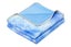Cooling Blanket for Summer Lightweight Cold Throw for Hot Sleepers-Blue Carousel 1