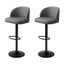 Levede 2Pcs Salon Stool Swivel Bar Stool Barber Chair Adjustable Hydraulic Lift Carousel 1