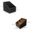 3 Compartments Pu Leather Remote Controller Holder Tv Guide Cd Organizer Caddy S Carousel 2