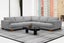CONNERY Extra Large Sectional Sofa with Deep Seating & Ash Wood Base Carousel 1