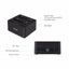 2 Bay Sata To Usb3.0 External Hard Drive Docking Station Hdd Enclosure Black Carousel 2