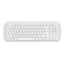Hod Health & Home Mini Wireless Keyboard Mouse Set Round Bluetooth White Carousel 2