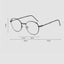 Anti Blue Light Ray Glasses Cat Ear Metal Frame Men Women Black Carousel 2