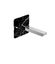 Elements Bath Spout with Black/White Marble Carousel 1