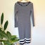 Tommy Hilfiger Ribbed Knit Striped Sweater Dress - Size L Carousel 1