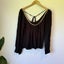 Scarlett & Hehe Size S Black Blouse Carousel 1