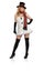 FROSTBITTEN SEXY SNOWMAN ADULT WOMENS CHRISTMAS FANCY DRESS PLUS SIZE COSTUME Carousel 1