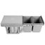 Cefito 2X15l Pull Out Bin - Grey Carousel 3