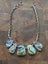 Vintage Artisan Jeweller Paua/silver necklace Carousel 10