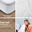 Giselle Bedding King Single Size Waterproof Bamboo Mattress Protector Carousel 3