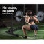 Everfit Squat Rack Pair Fitness Weight Lifting Gym Exercise Barbell Stand Carousel 4