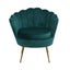 Artiss Armchair Lounge Chair Accent Armchairs Retro Single Sofa Velvet Shell Bac Carousel 3