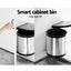Cefito Kitchen Swing Out Pull Bin Stainless Steel Garbage Rubbish Can 12L Carousel 4