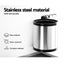 Cefito Kitchen Swing Out Pull Bin Stainless Steel Garbage Rubbish Can 12L Carousel 6