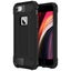 iPhone SE (3rd/2nd Gen)/8/7 Rugged Case - Black Dual Layer Protection Carousel 1