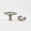 Lo and Co ALMOND KNOB SMALL 45MM Tumbled Nickel Carousel 2