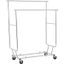 Heavy Duty Double Rail Adjustable Garment Rack Clothing Rack Carousel 3