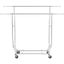 Heavy Duty Double Rail Adjustable Garment Rack Clothing Rack Carousel 5