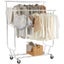 Heavy Duty Double Rail Adjustable Garment Rack Clothing Rack Carousel 6