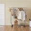 Heavy Duty Double Rail Adjustable Garment Rack Clothing Rack Carousel 10