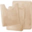 Hod Health & Home Bath Mat Camel Non Slip Rug Set Bathroom Absorbent Washable Ca Carousel 1