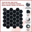 Randy & Travis Machinery Tiles 3D Peel And Stick Wall Hexagonal Mosaic Black 10 Carousel 4
