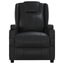Vida Xl Vidaxl Massage Chair Black Faux Leather Carousel 3