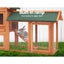I.Pet Ipet Rabbit Hutch Chicken Coop Cage 220 Centimeter X 52 84 Fir Carousel 6