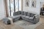 LIBERTY Premium Sectional Sofa (Grey) - Chaise Facing Right Carousel 6