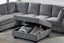 LIBERTY Premium Sectional Sofa (Grey) - Chaise Facing Right Carousel 4