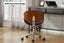 Ergolux Bentwood Office Chair (Black/Walnut) Carousel 3