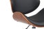 Ergolux Bentwood Office Chair (Black/Walnut) Carousel 11