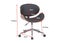 Ergolux Bentwood Office Chair (Black/Walnut) Carousel 12