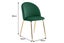 Set of 2 Shangri-La Subiaco Velvet Dining Chairs (Emerald) Carousel 7