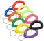 2" Spiral Wrist Coil with Steel Key Ring, Flexible Wrist Band Key Chain Brace Carousel 3